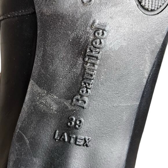 BEAUTIFEEL Anne Women’s Pump in Caviar Leather with a Rubber Sole Size 39 (US 8) - Picture 6 of 8